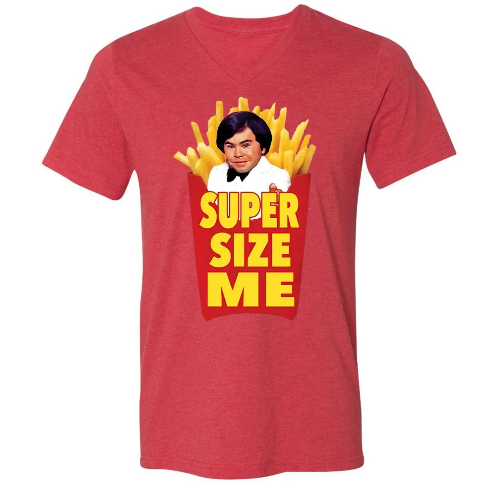 Unisex V-Neck T-Shirt - GB1YZVCN - Heather Red - 16
