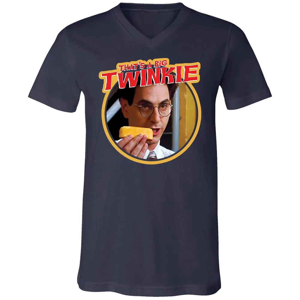 Unisex V-Neck T-Shirt - HD5E2XY5 - Navy - 2