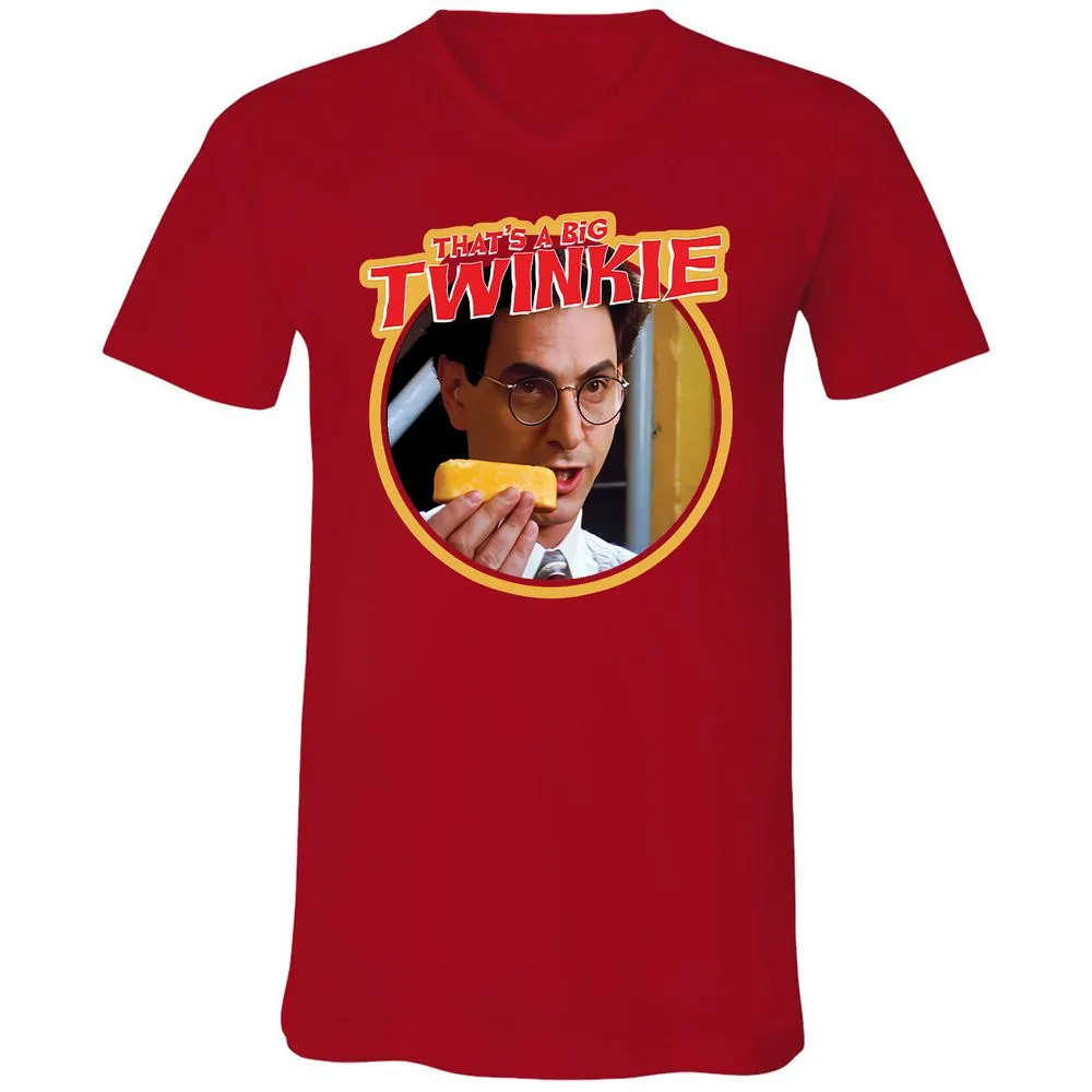 Unisex V-Neck T-Shirt - HD5E2XY5 - Red - 3