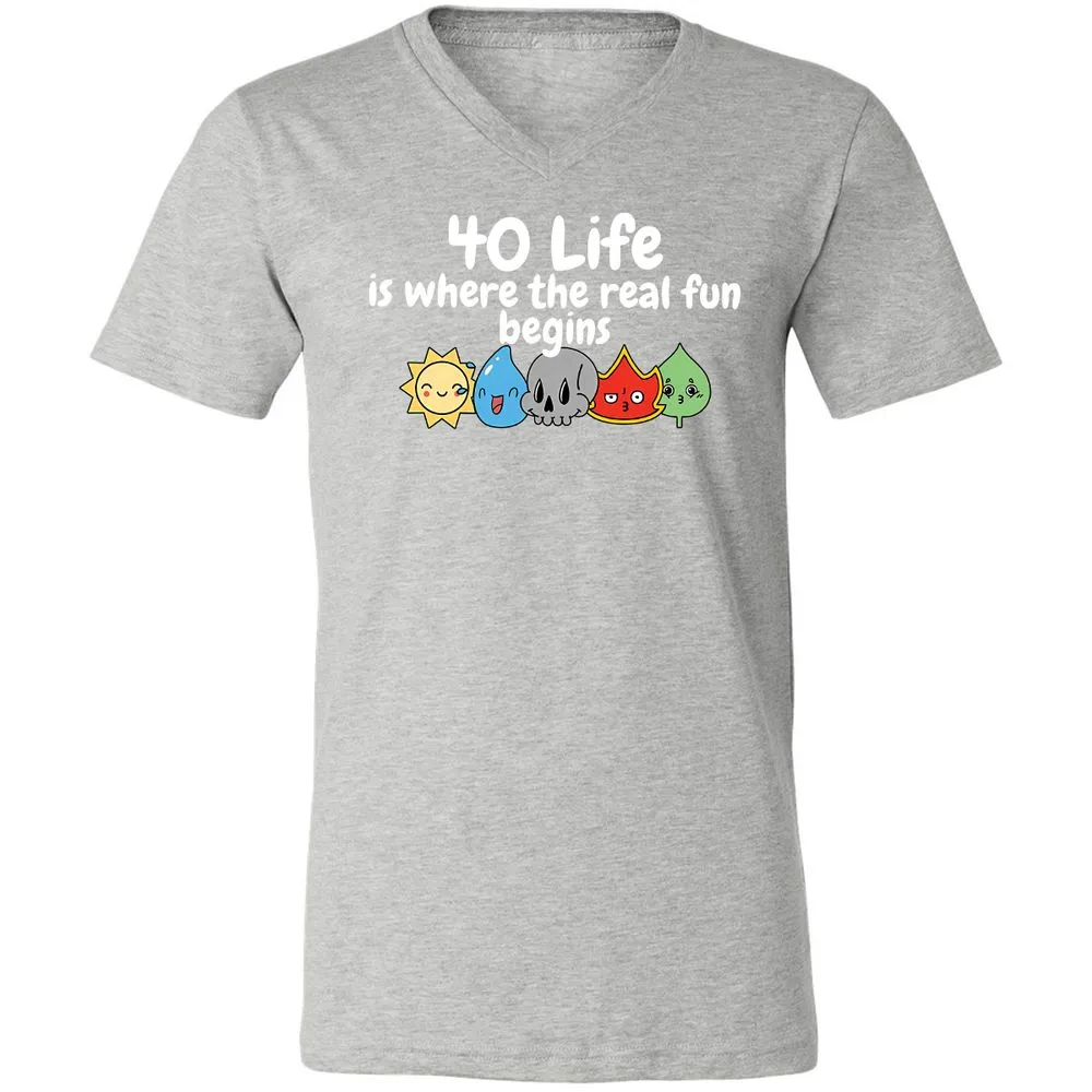 Unisex V-Neck T-Shirt - TD7CPA4V - Athletic Heather - 7