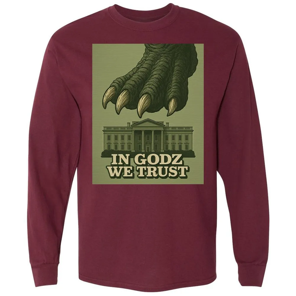 Long Sleeve T-Shirt - 43DR4N5X - Maroon - 11