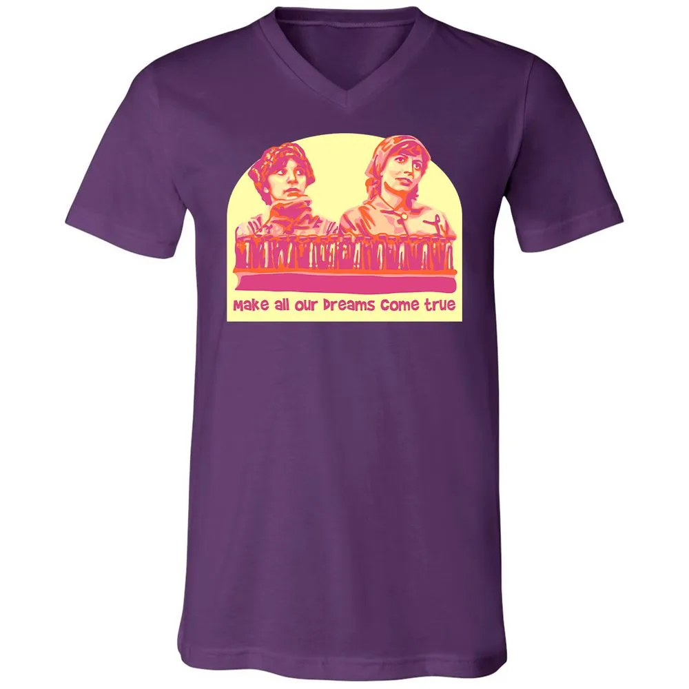 Unisex V-Neck T-Shirt - 3KA91UEZ - Team Purple - 9