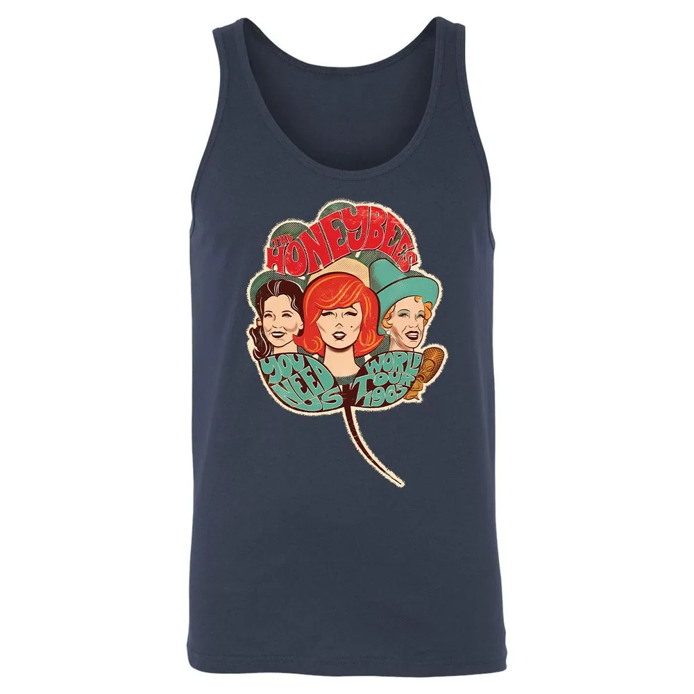 Unisex Jersey Tank - LBYYXZDW - Navy - 2