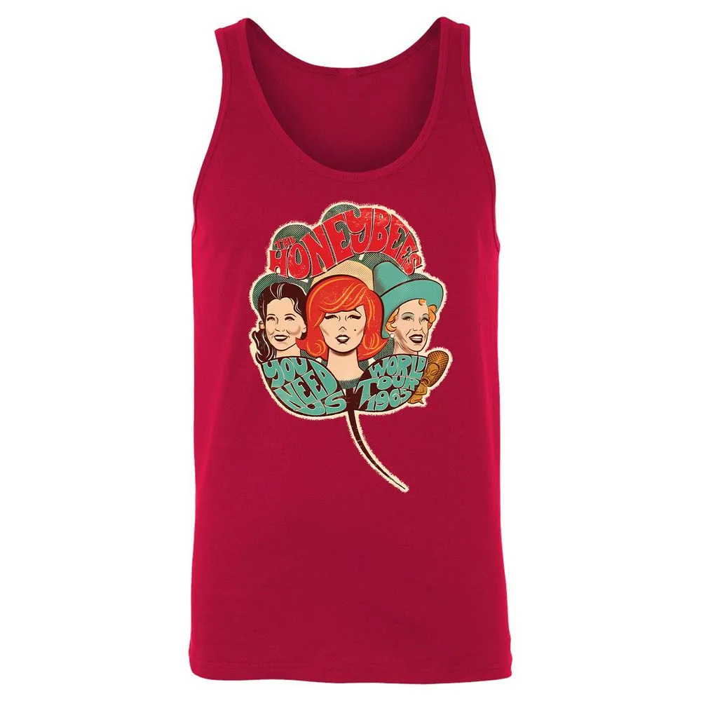 Unisex Jersey Tank - LBYYXZDW - Red - 11