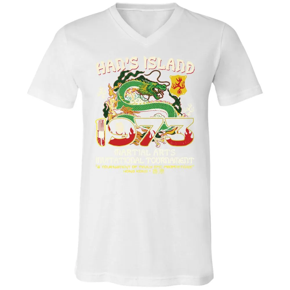Unisex V-Neck T-Shirt - UUKQWJLZ - White - 5