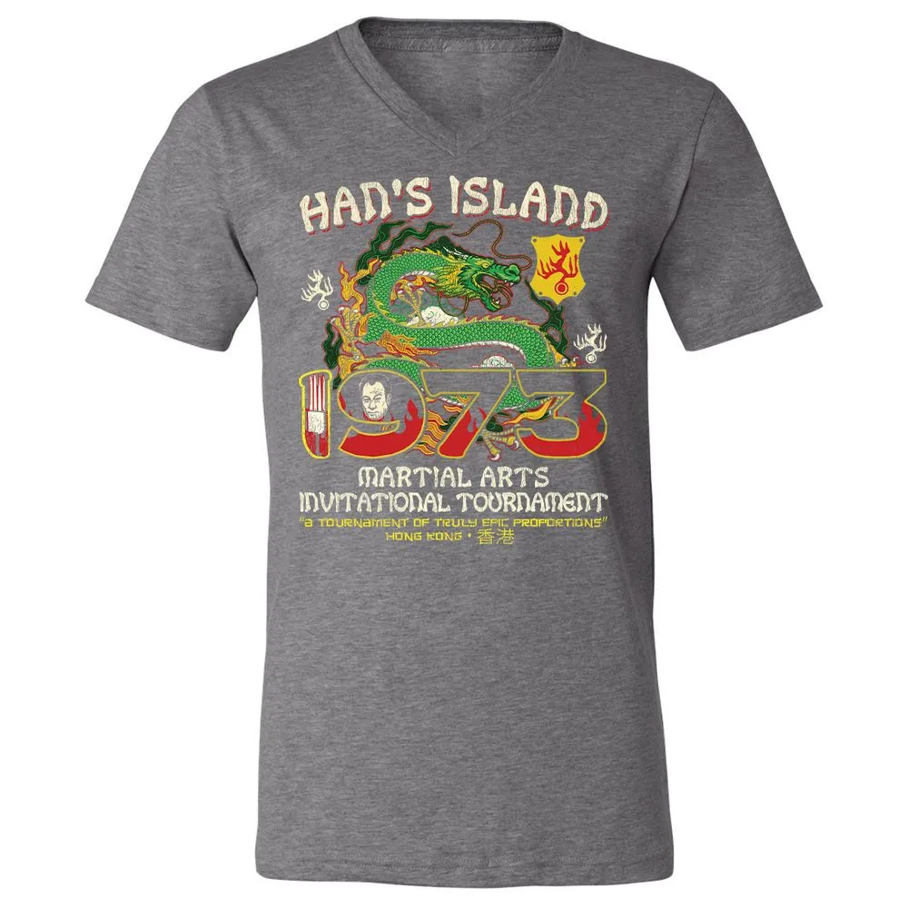Unisex V-Neck T-Shirt - UUKQWJLZ - Deep Heather - 13