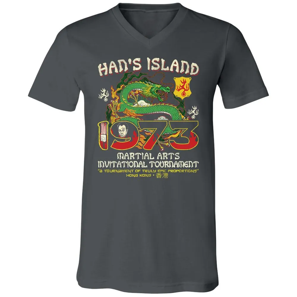 Unisex V-Neck T-Shirt - UUKQWJLZ - Asphalt - 12