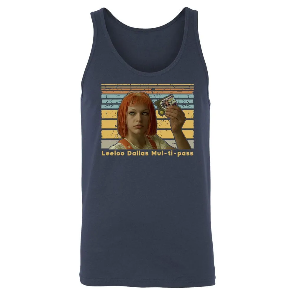 Unisex Jersey Tank - AVY6XK12 - Navy - 2