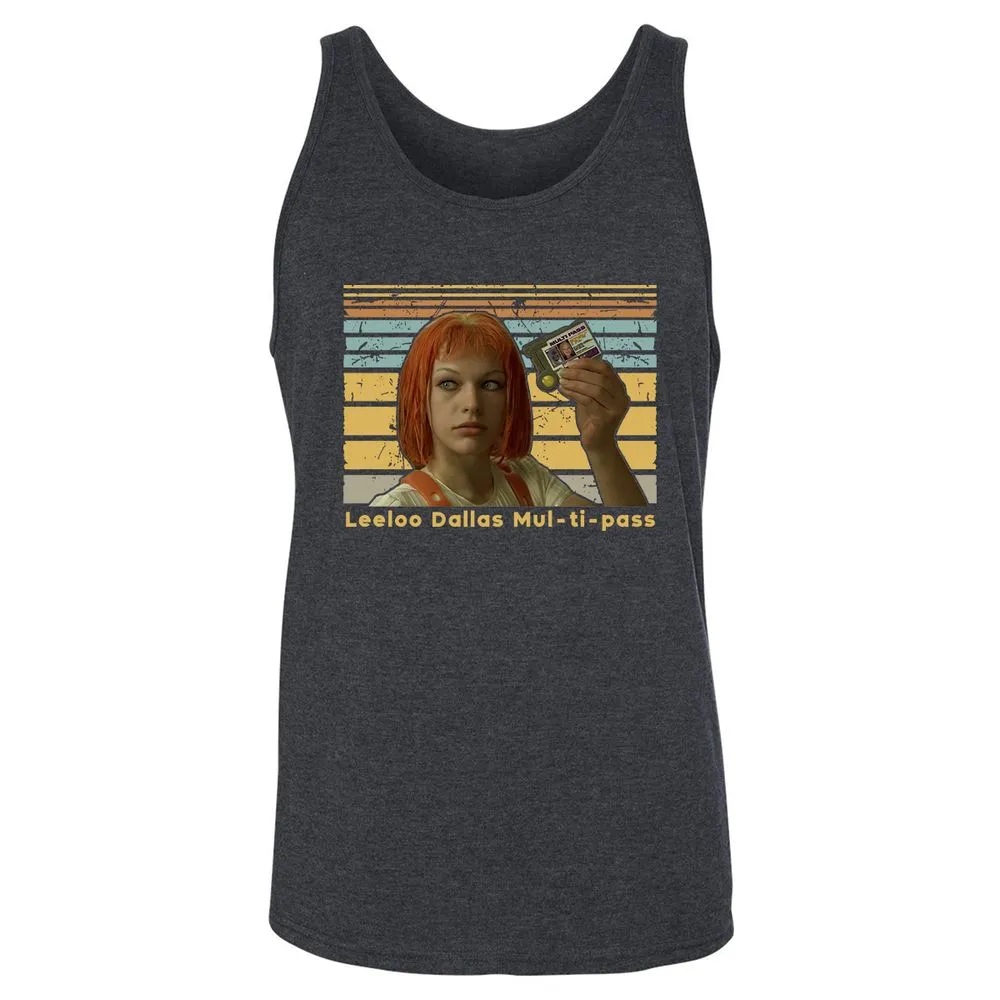 Unisex Jersey Tank - AVY6XK12 - Dark Grey Heather - 6