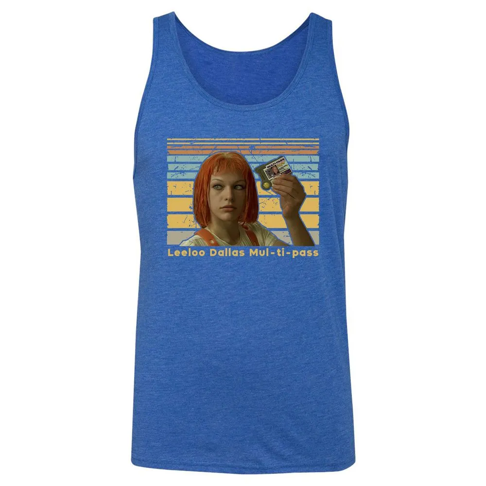 Unisex Jersey Tank - AVY6XK12 - True Royal Triblend - 12