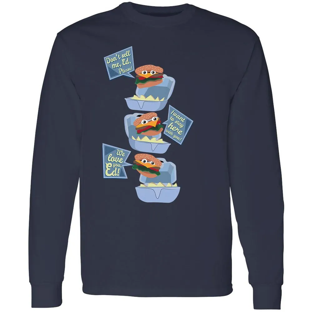Long Sleeve T-Shirt - V4WVPJKG - Navy - 2