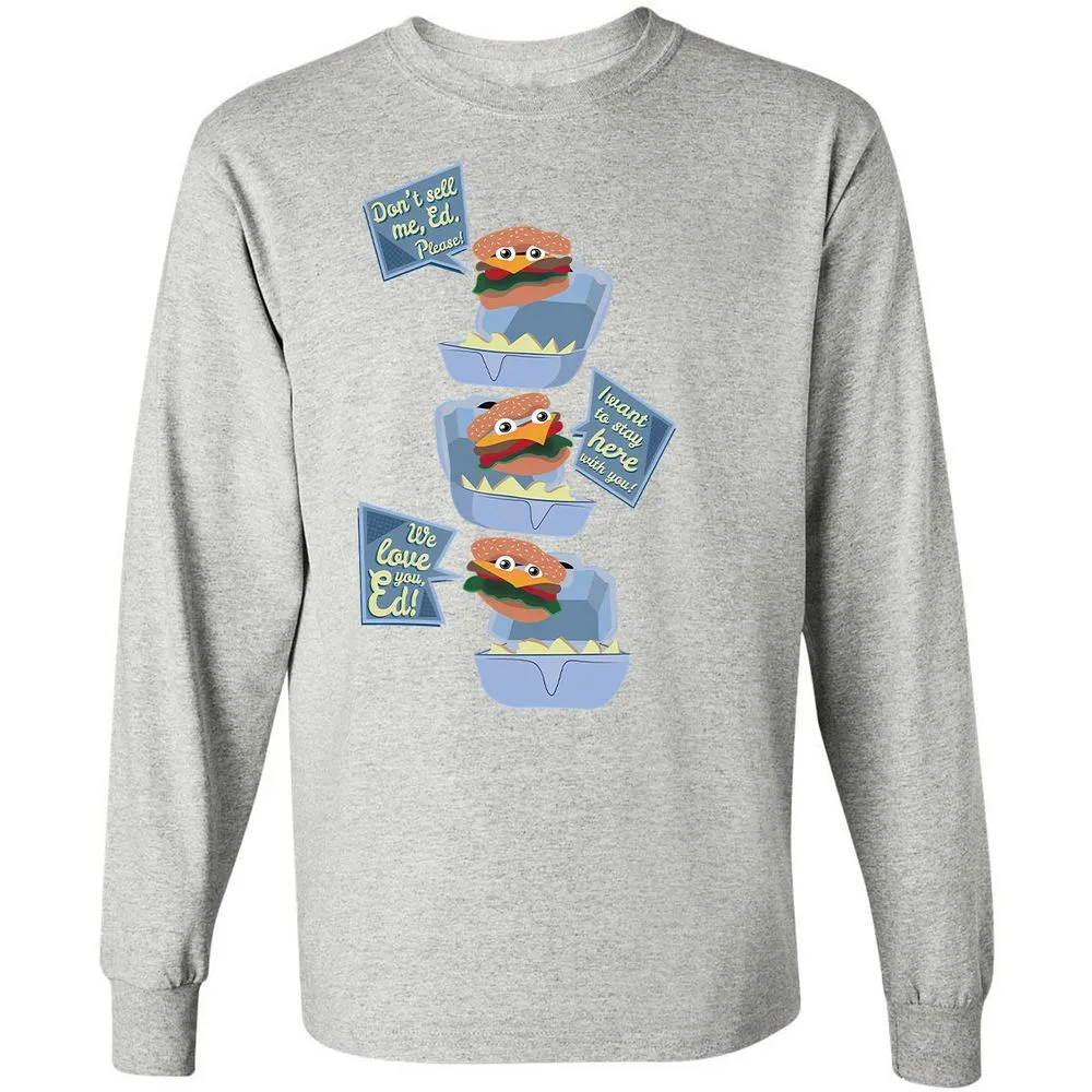 Long Sleeve T-Shirt - V4WVPJKG - Ash - 7