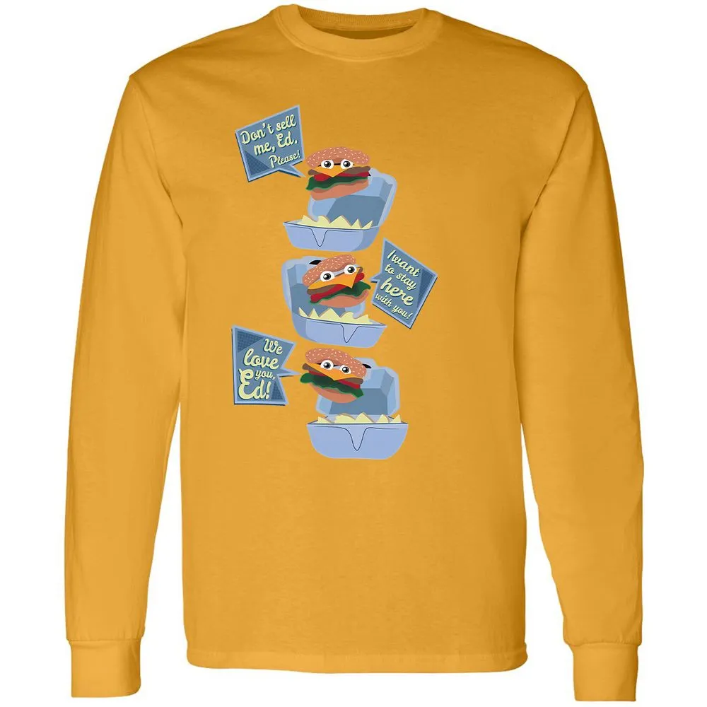 Long Sleeve T-Shirt - V4WVPJKG - Gold - 9
