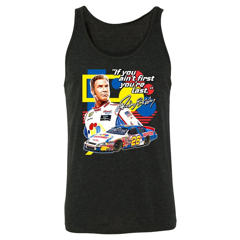 Unisex Jersey Tank - YV4KCJZU - Charcoal Black Triblend - 5