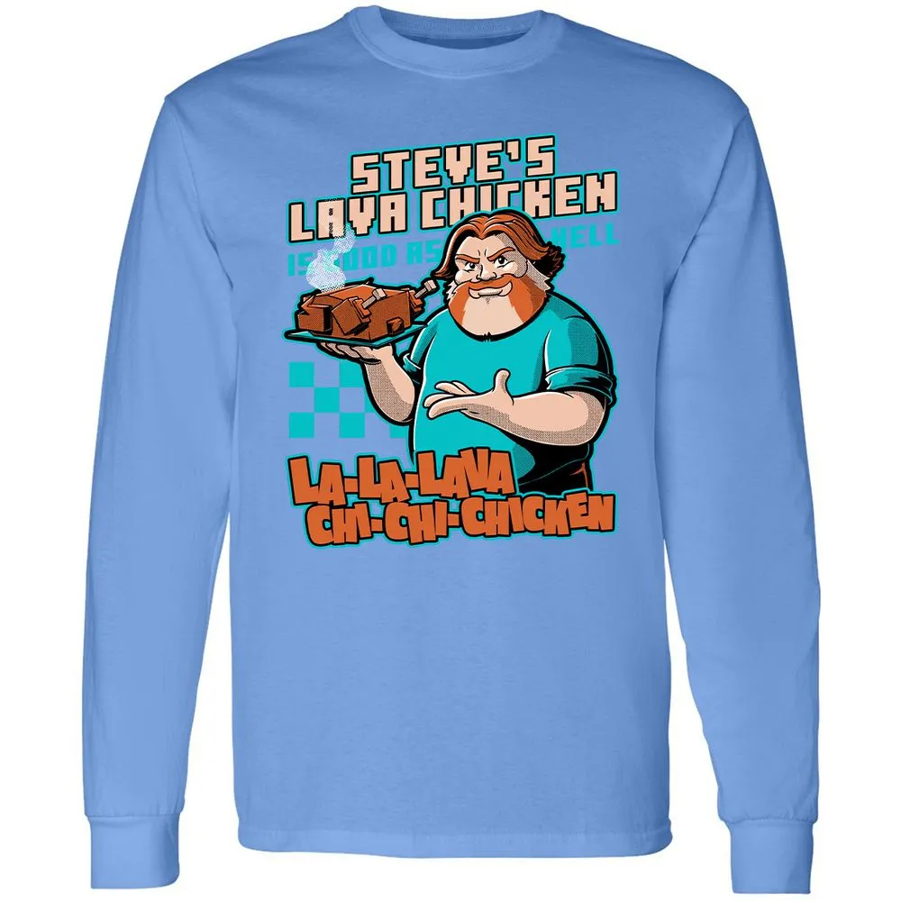 Long Sleeve T-Shirt - FR25BJXF - Carolina Blue - 12