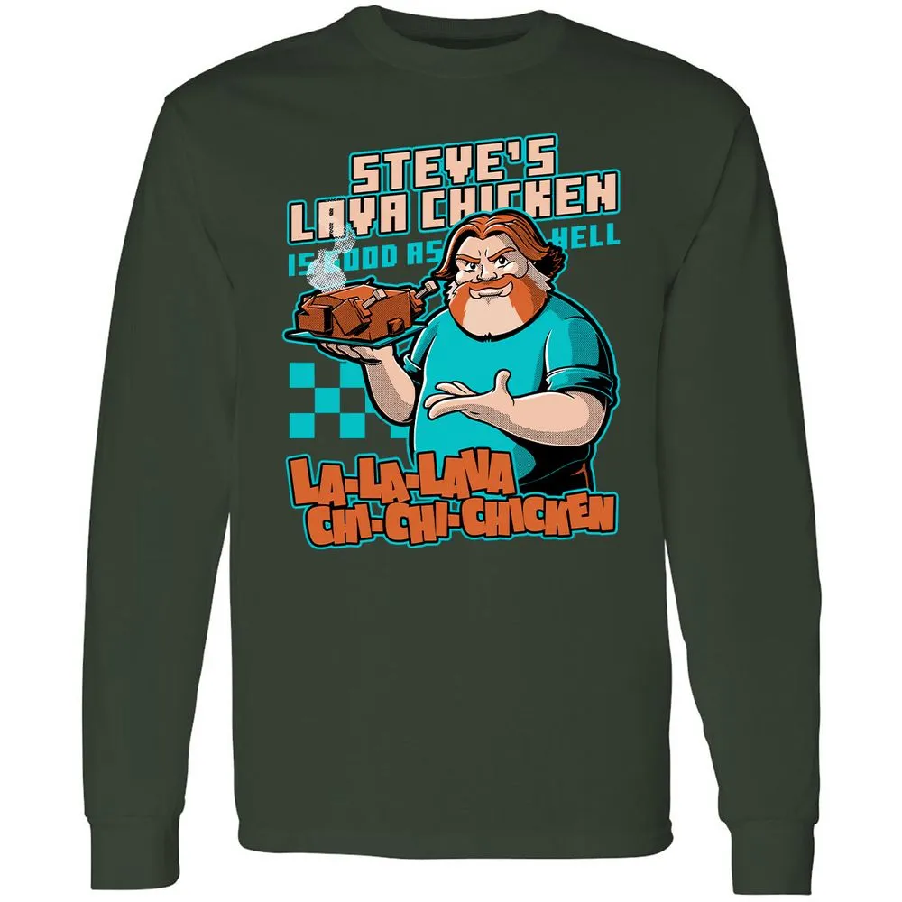 Long Sleeve T-Shirt - FR25BJXF - Forest Green - 4