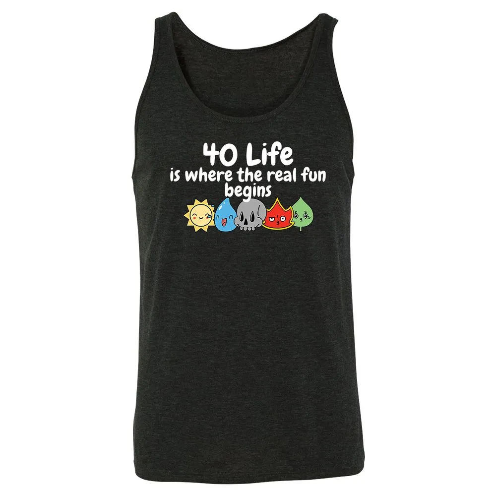 Unisex Jersey Tank - YMJ49PG1 - Charcoal Black Triblend - 5