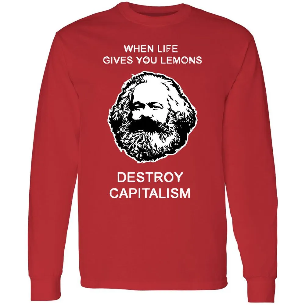 Long Sleeve T-Shirt - 5QRUPZBH - Red - 14