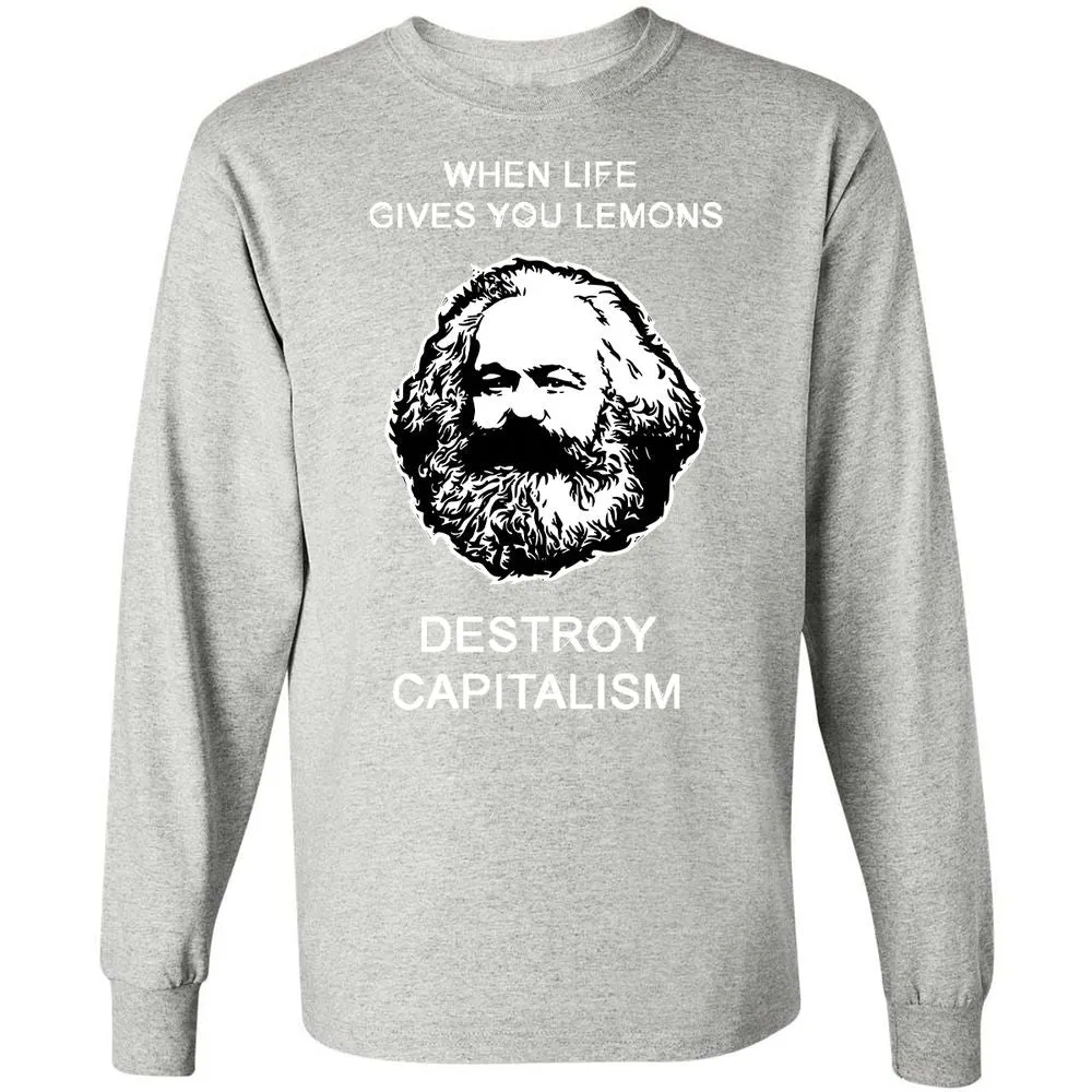 Long Sleeve T-Shirt - 5QRUPZBH - Ash - 7