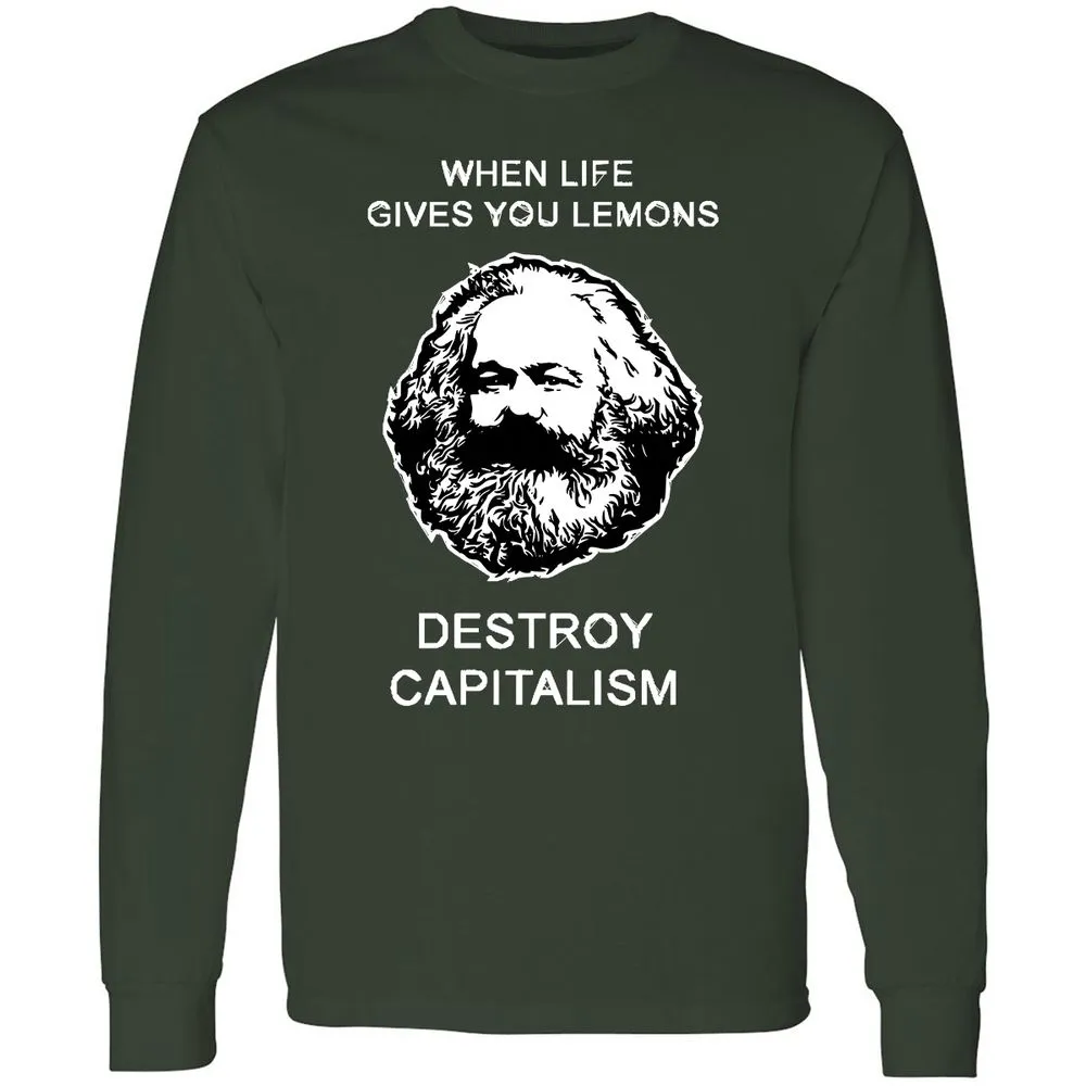 Long Sleeve T-Shirt - 5QRUPZBH - Forest Green - 4