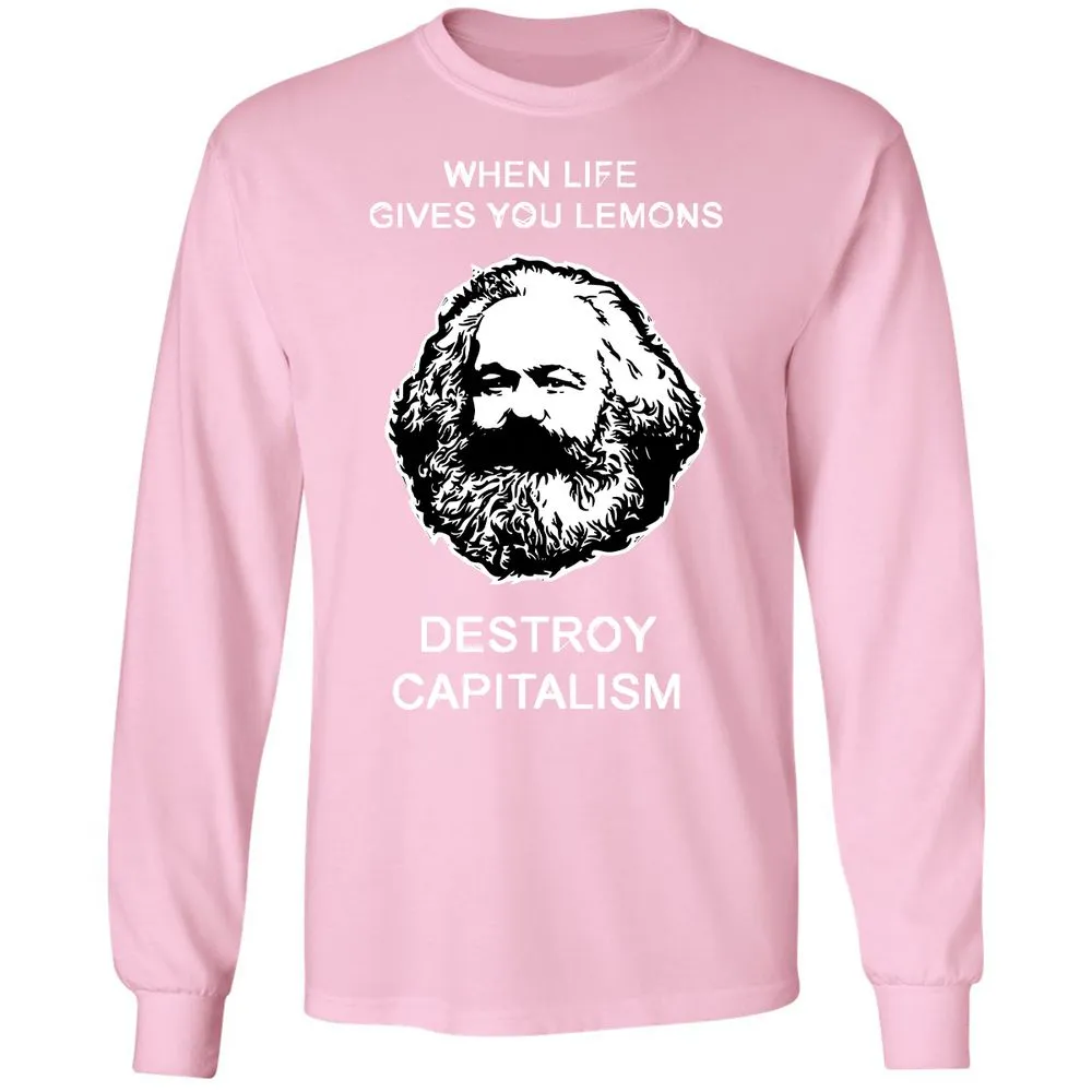 Long Sleeve T-Shirt - 5QRUPZBH - Light Pink - 3