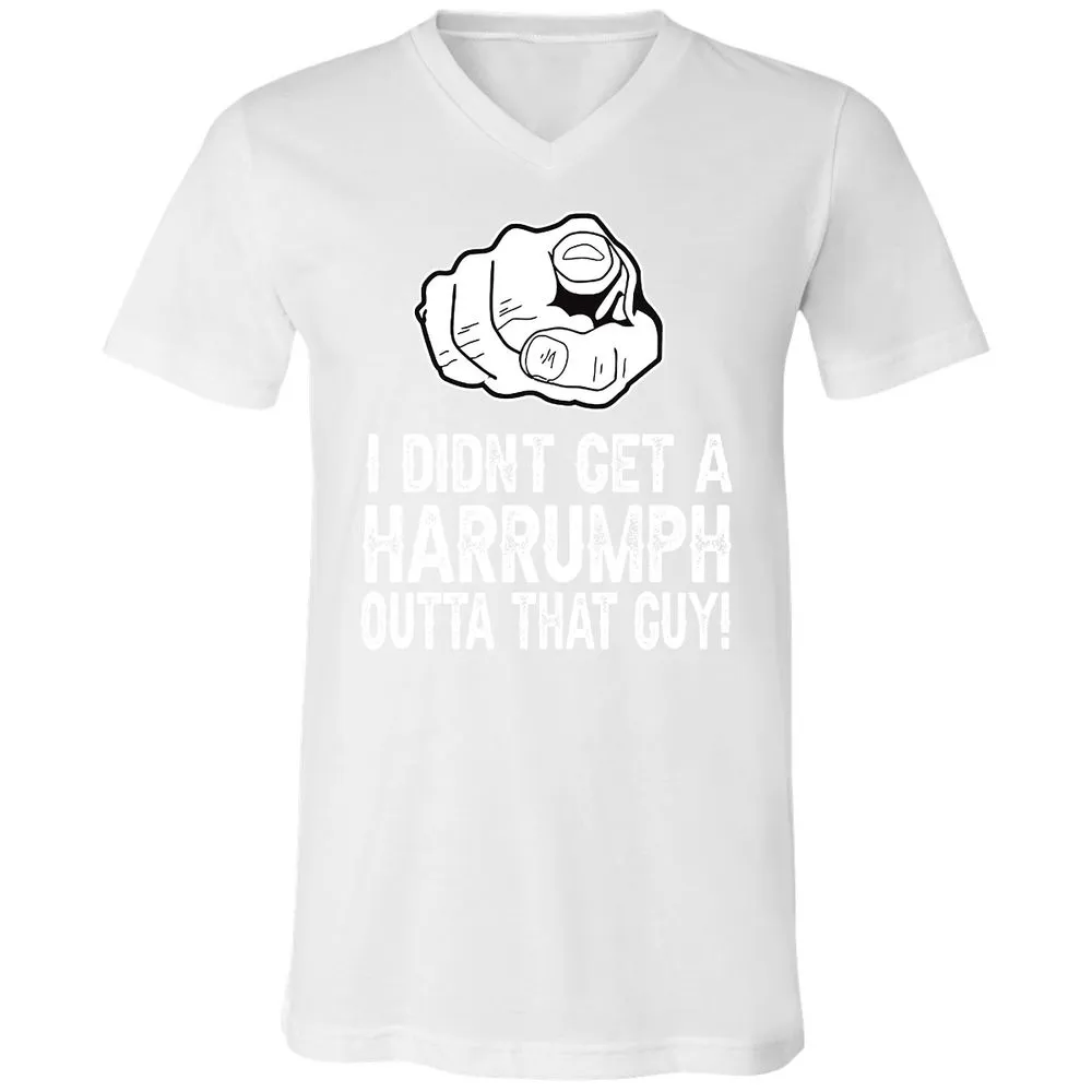 Unisex V-Neck T-Shirt - XYPH34LT - White - 5