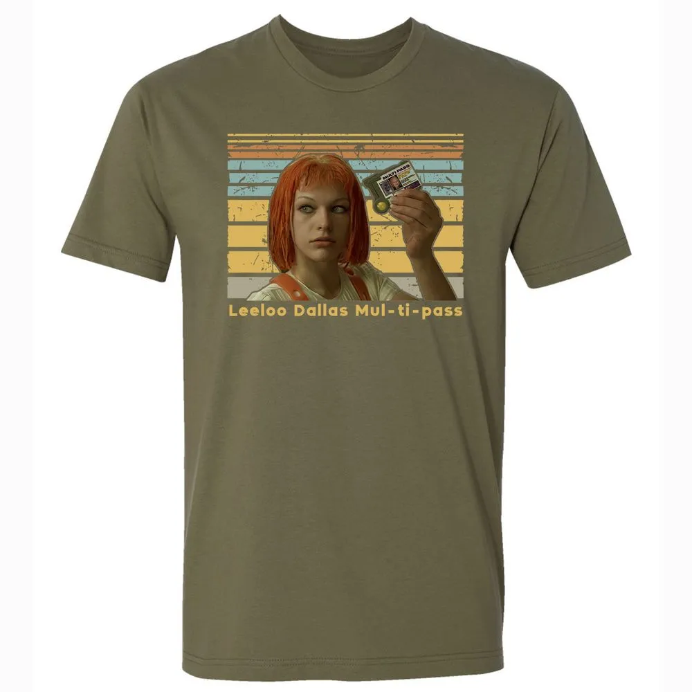 Premium Unisex T-Shirt - LX3EWQ8R - Military Green - 5