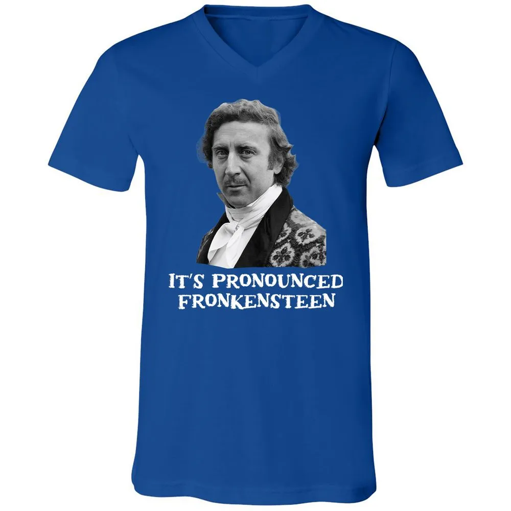 Unisex V-Neck T-Shirt - EU5A6LZ5 - True Royal - 4