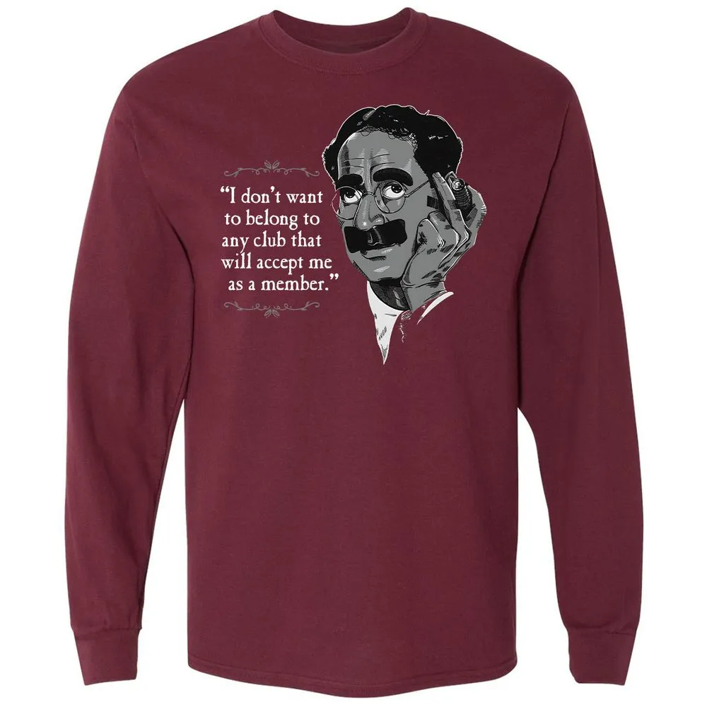 Long Sleeve T-Shirt - 4V7ZRPU1 - Maroon - 11