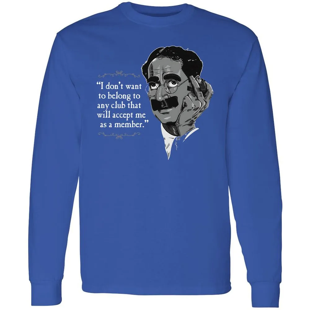 Long Sleeve T-Shirt - 4V7ZRPU1 - Royal - 8