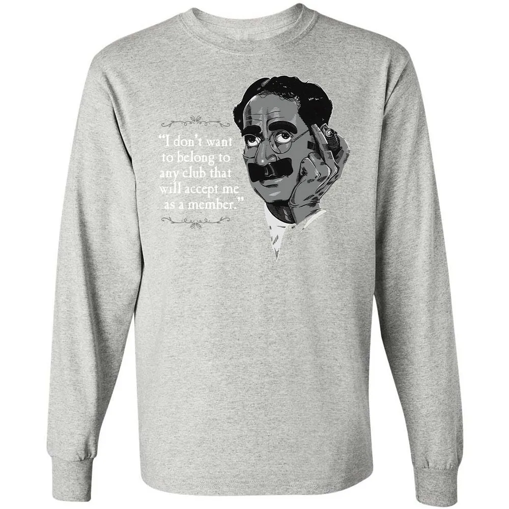 Long Sleeve T-Shirt - 4V7ZRPU1 - Ash - 7