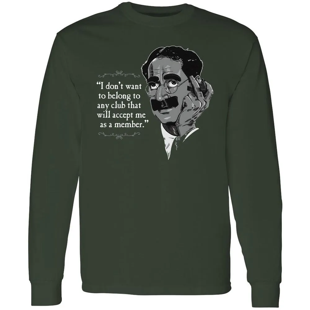 Long Sleeve T-Shirt - 4V7ZRPU1 - Forest Green - 4