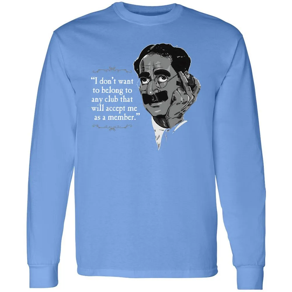 Long Sleeve T-Shirt - 4V7ZRPU1 - Carolina Blue - 12