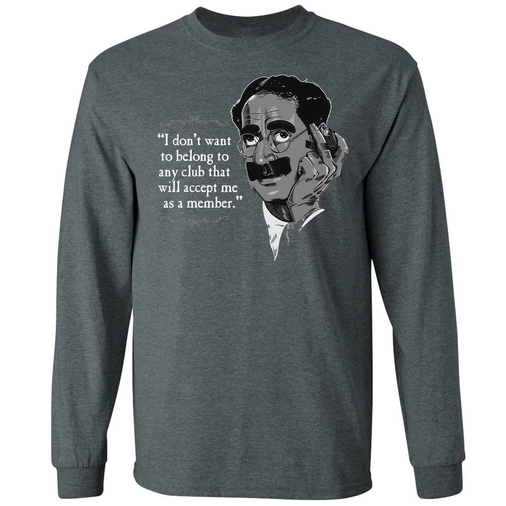 Long Sleeve T-Shirt - 4V7ZRPU1 - Dark Heather - 15