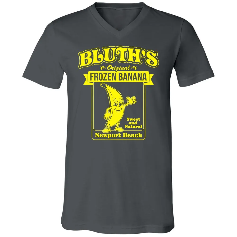 Unisex V-Neck T-Shirt - 2RHSCT7T - Asphalt - 12