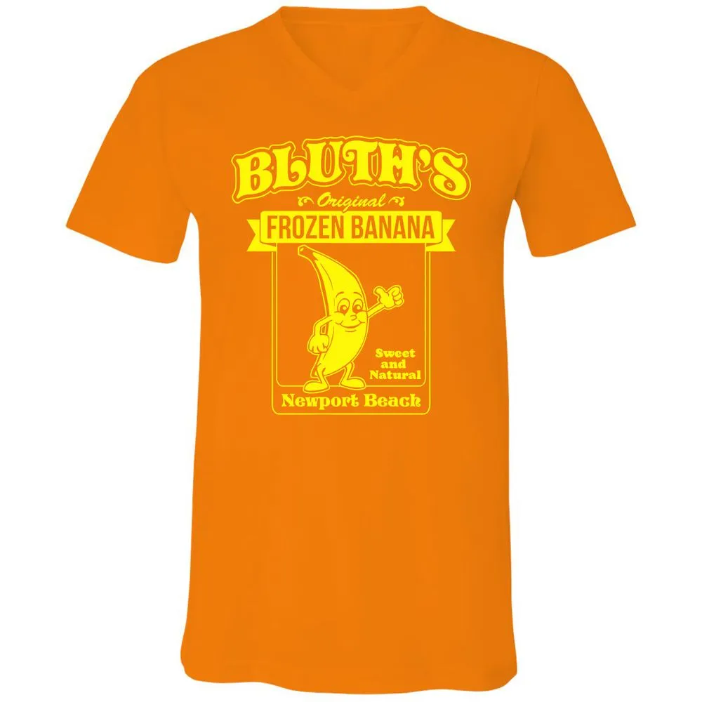 Unisex V-Neck T-Shirt - 2RHSCT7T - Orange - 11