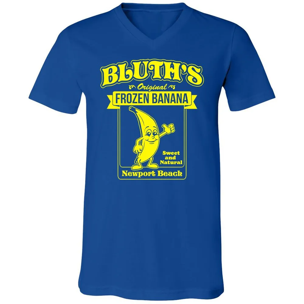 Unisex V-Neck T-Shirt - 2RHSCT7T - True Royal - 4