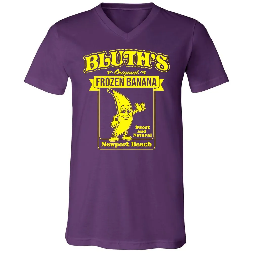 Unisex V-Neck T-Shirt - 2RHSCT7T - Team Purple - 9