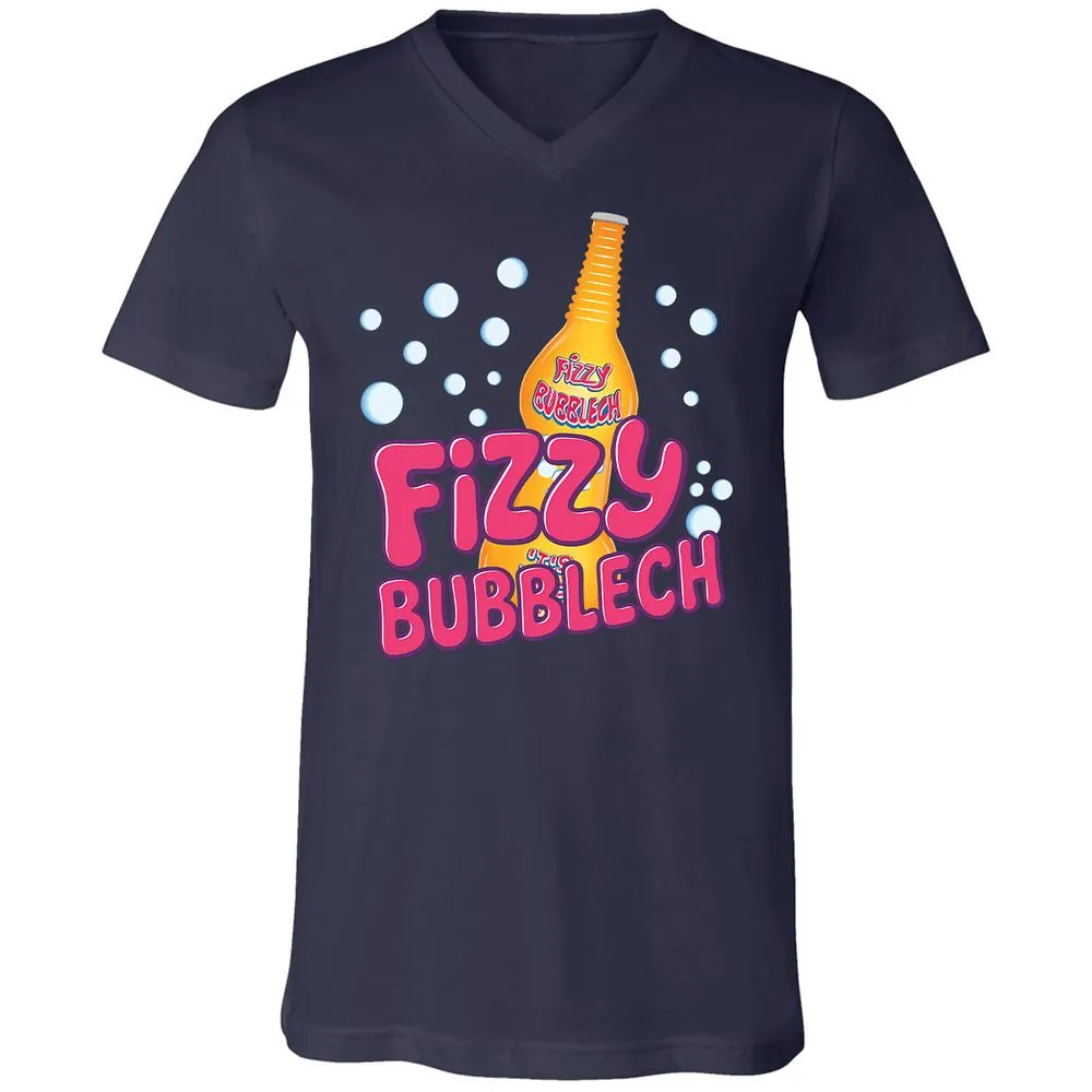 Unisex V-Neck T-Shirt - 111HERWY - Navy - 2