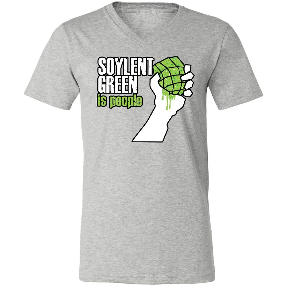 Unisex V-Neck T-Shirt - NYA7ZXCX - Athletic Heather - 7