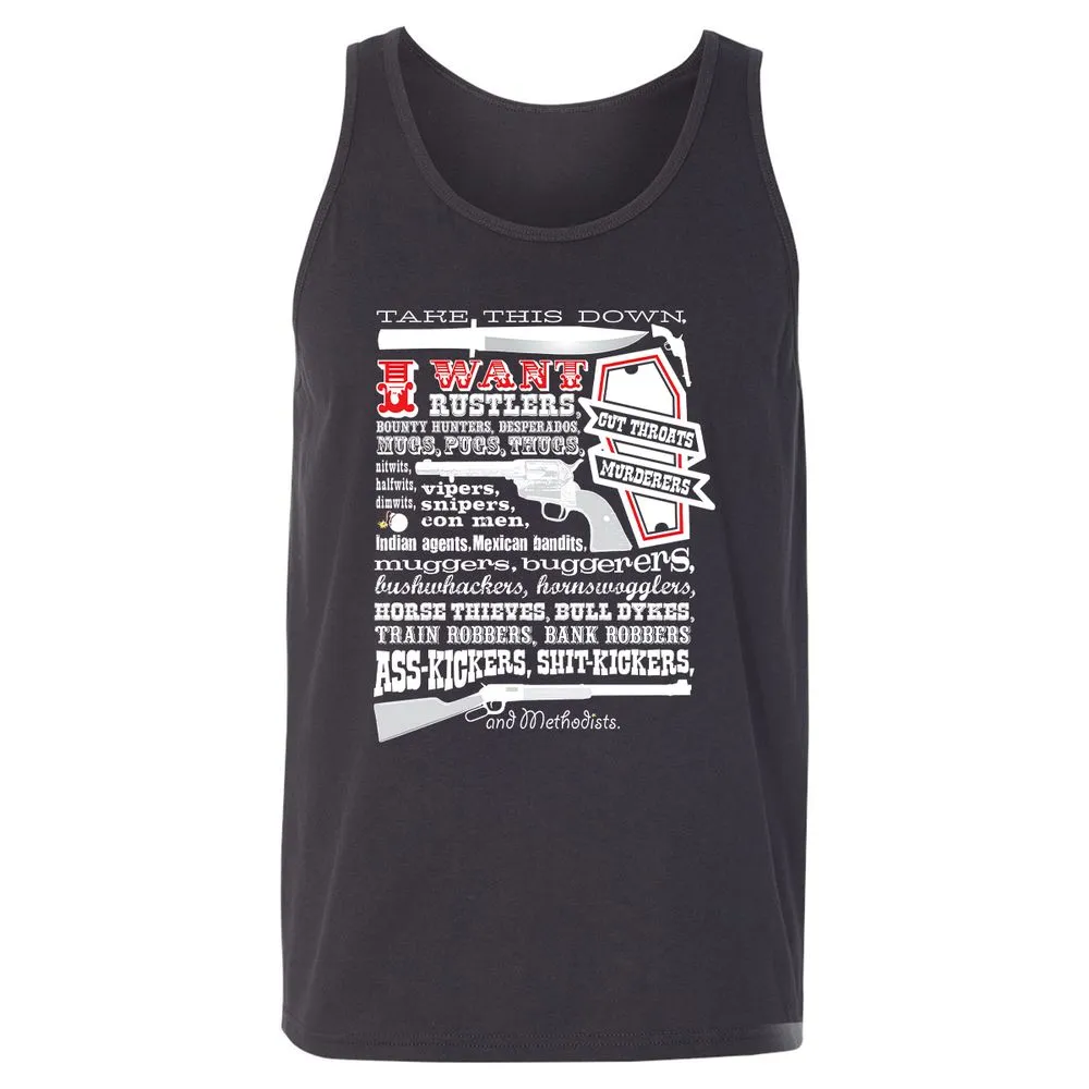 Unisex Jersey Tank - UMA6XXYF - Dark Grey - 7