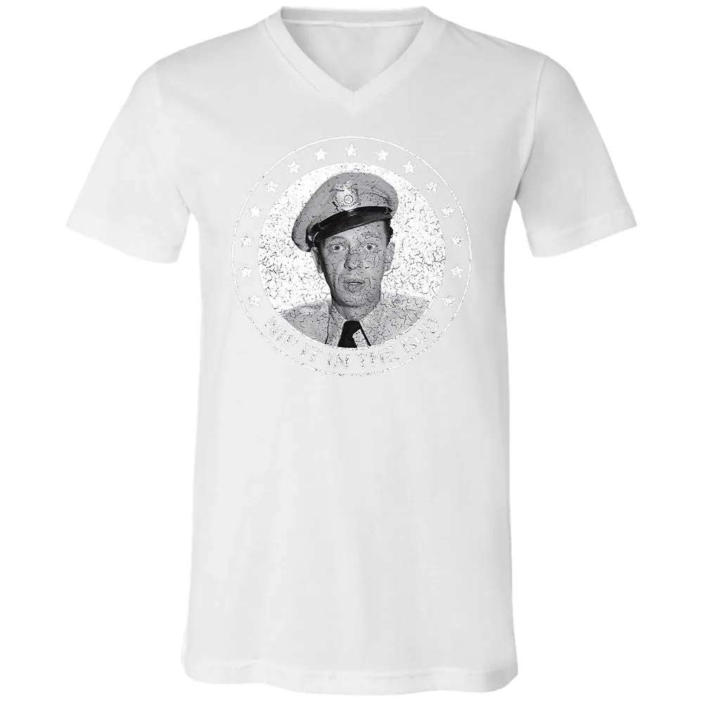 Unisex V-Neck T-Shirt - 43ZLWBS7 - White - 5