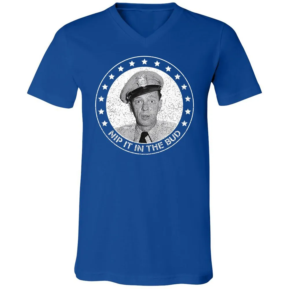 Unisex V-Neck T-Shirt - 43ZLWBS7 - True Royal - 4