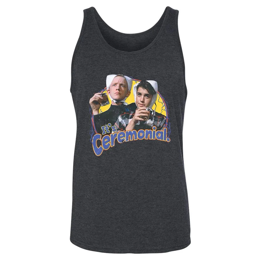 Unisex Jersey Tank - LSAEX5FP - Dark Grey Heather - 6