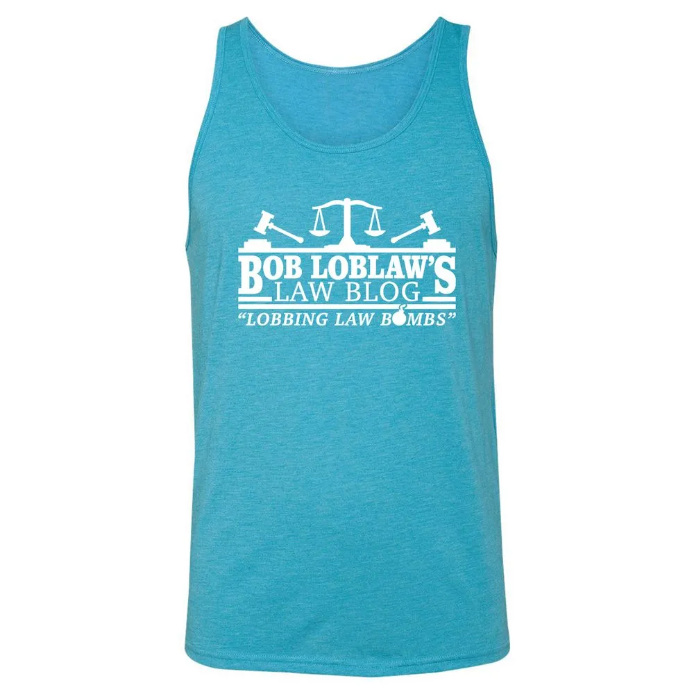 Unisex Jersey Tank - 4WHC8ZGW - Aqua Triblend - 3