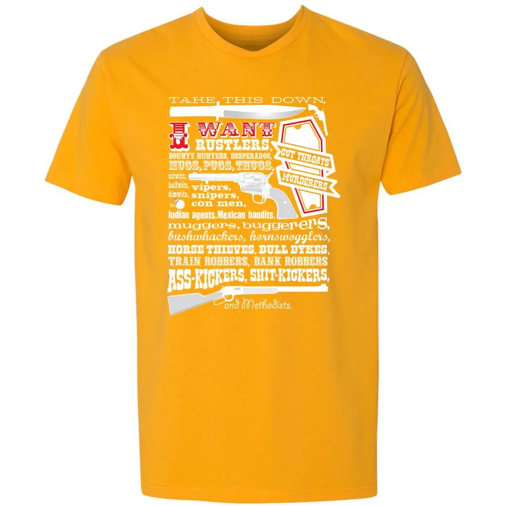 Premium Unisex T-Shirt - KANCFMM2 - Gold - 12