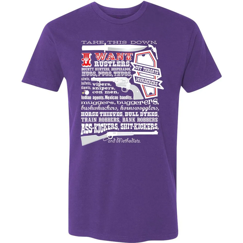 Premium Unisex T-Shirt - KANCFMM2 - Purple Rush - 7