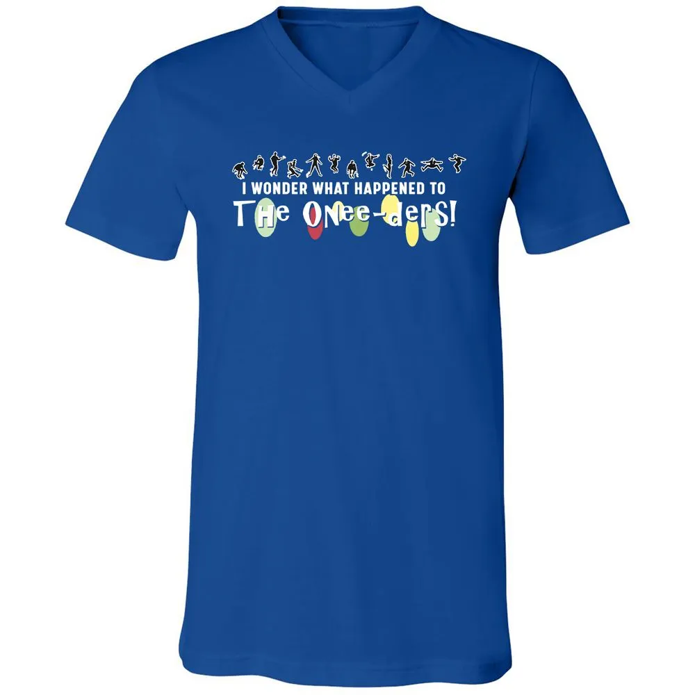 Unisex V-Neck T-Shirt - 7DXAUWNS - True Royal - 4