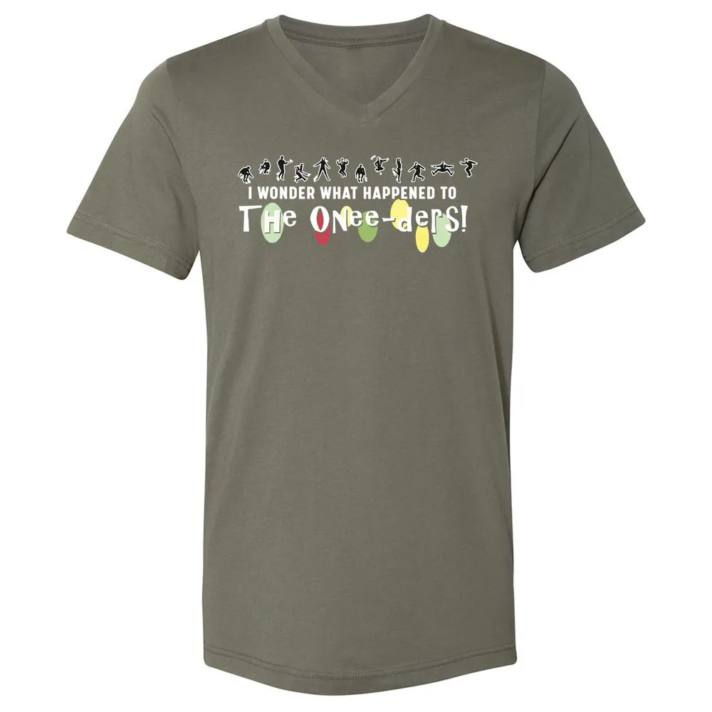 Unisex V-Neck T-Shirt - 7DXAUWNS - Military Green - 10