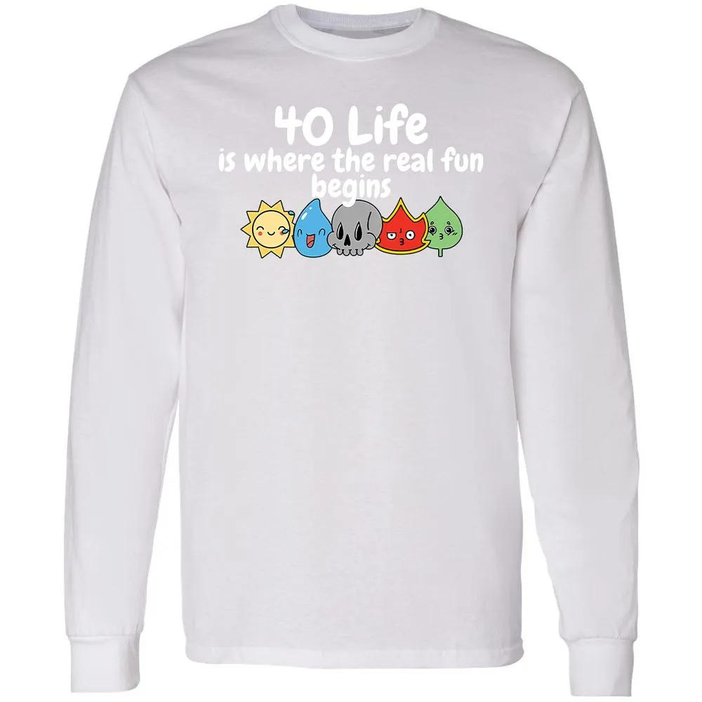Long Sleeve T-Shirt - 1H3CDHEB - White - 5